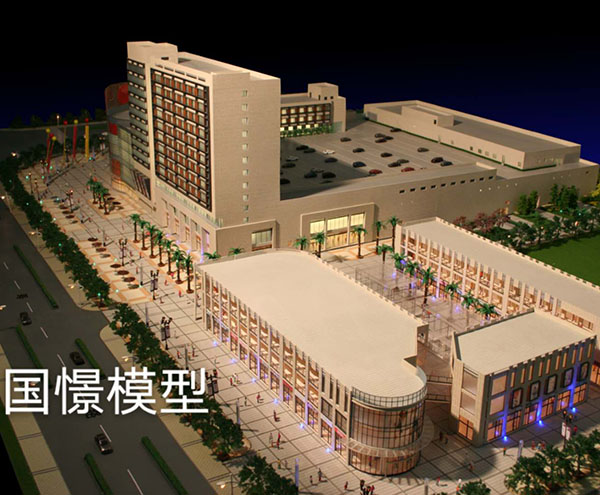 东兴市建筑模型