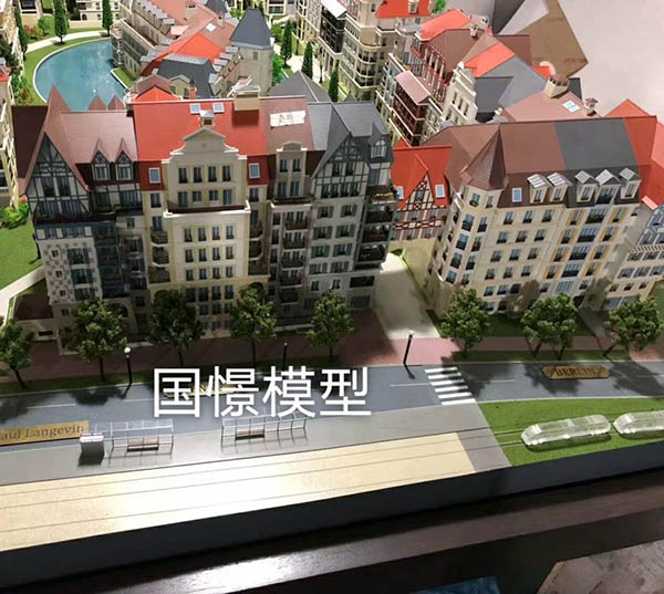 东兴市建筑模型