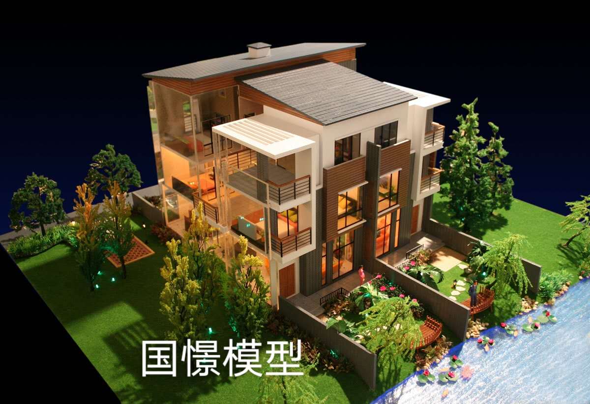 东兴市建筑模型