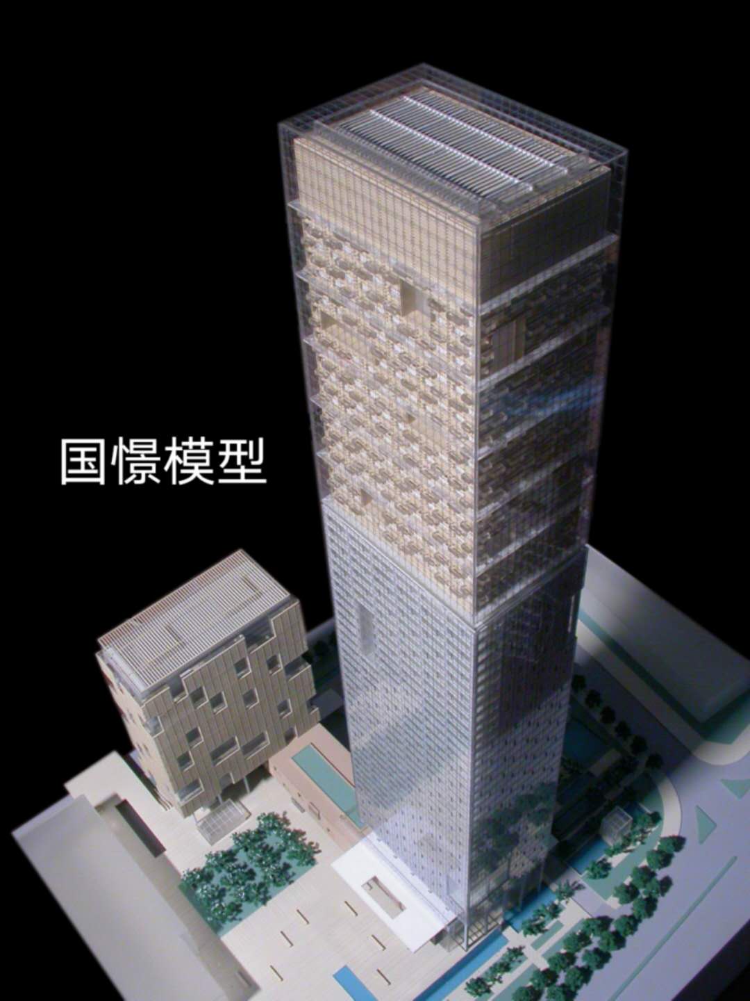 东兴市建筑模型