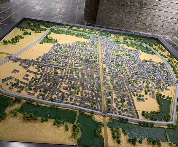 东兴市建筑模型